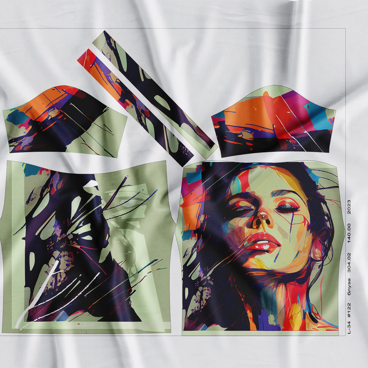 Печать кроя